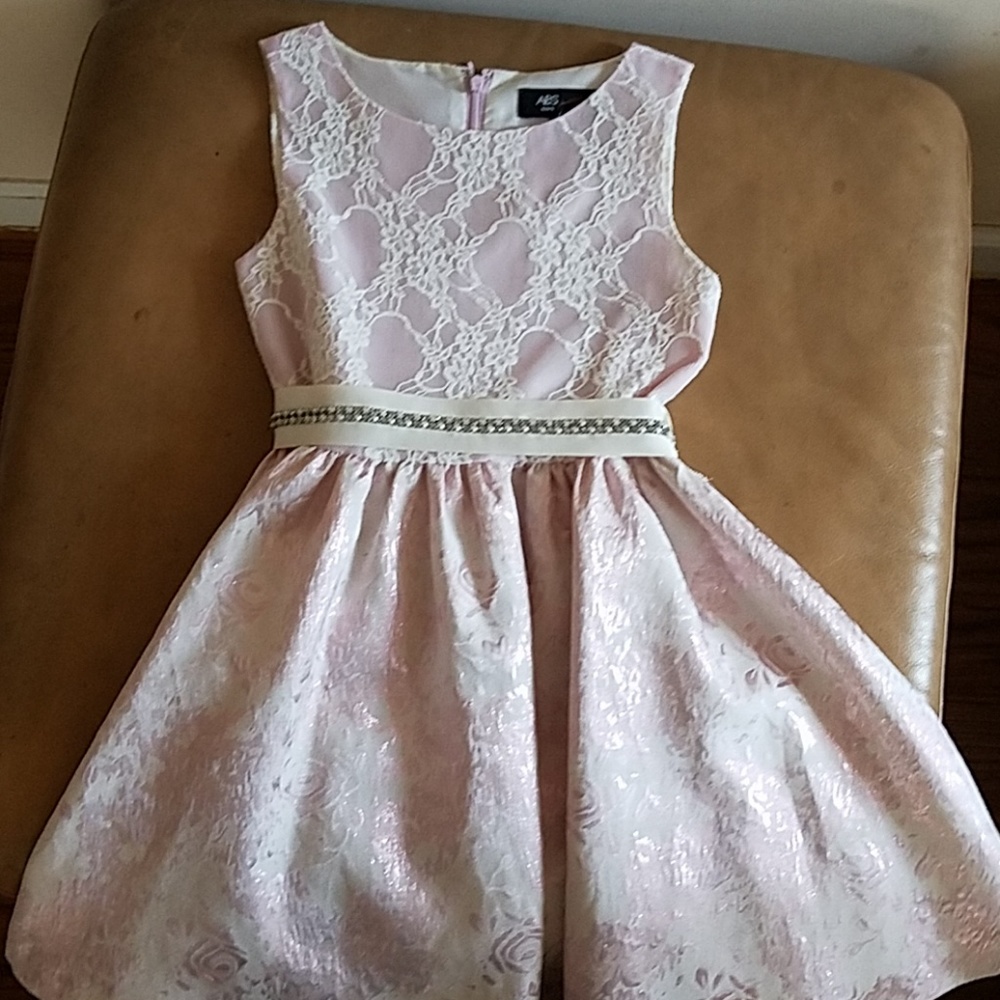 Pink Lace Dress